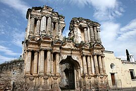 Antigua, ruins of church - panoramio