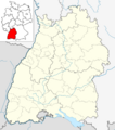 Baden-Wuerttemberg location map G