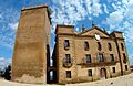 Biota palacio de los condes de Aranda,fachada frontal.prov Zaragoza