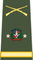 Capona Mayor General Ejercito Nacional