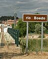 Cartel río Boedo