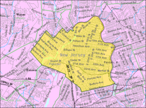 Archivo:Census Bureau map of Paterson, New Jersey