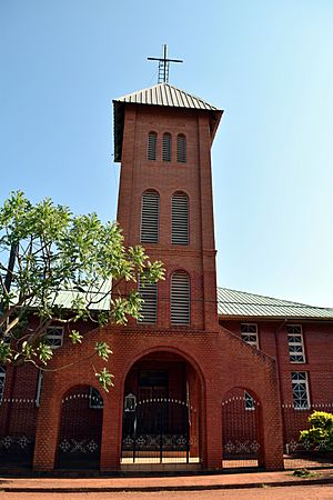 Archivo:Colonia Alberdi (Misiones) - Parroquia Nuestra Señora de Lourdes