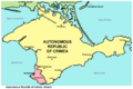 Crimea republic map