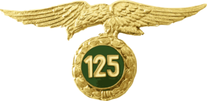 Archivo:Distintivo de 125 lanzamientos desde avión