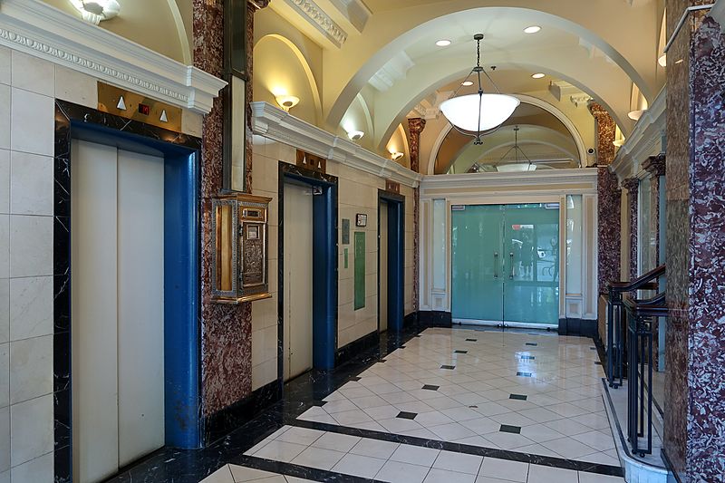 Dominion Building lobby 2018