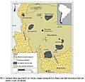 El Laco volcano geologic map