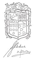 Archivo:Escudo de armas de Francisco de Montejo