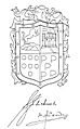 Escudo de armas de Francisco de Montejo