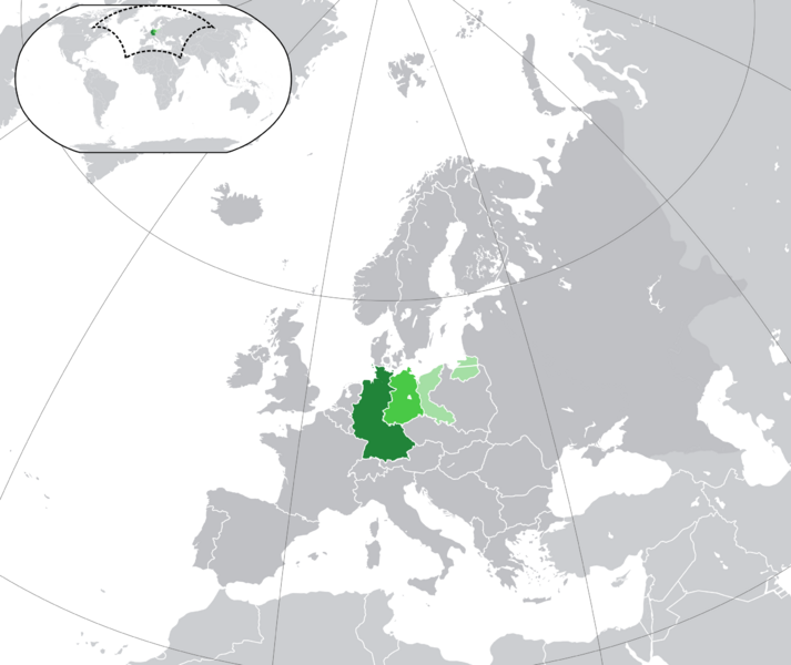 Europe-West Germany (territorial claims)