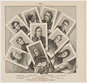 Archivo:Führerinnen der Frauenbewegung in Deutschland 1894