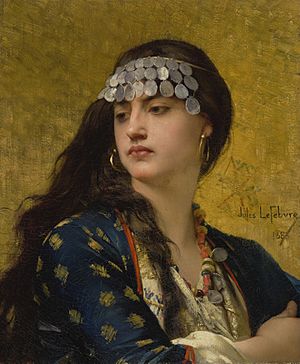 Archivo:Fatima (1883), by Jules Joseph Lefebvre