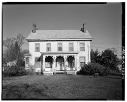 GENERAL VIEW OF SOUTH FACADE - Dugan House, Birdsall Street and Old Main Shore Road, Waretown, Ocean County, NJ HABS NJ,15-WART,2-1.tif