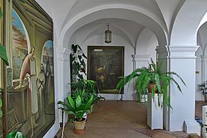 Archivo:Galería de los Protagonistas, Monasterio de La Rábida
