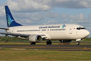 Archivo:Garuda Indonesia Boeing 737-400 Pichugin-4
