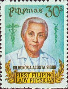 Honoria Acosta-Sison 1978 stamp of the Philippines.jpg