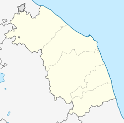 Ancona ubicada en Marcas