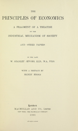 Archivo:Jevons - Principles of economics, 1905 - 5157364