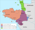 Map Kingdom of Brittany 845-867-es
