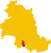Map of comune of Massa Martana (province of Perugia, region Umbria, Italy).svg