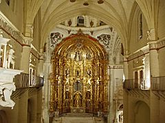 Medina de Rioseco convento San Francisco retablo lou