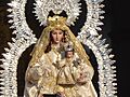 Nuestra Señora de Piedras Albas, año 2019 imagen de la Virgen saliendo de la ermita