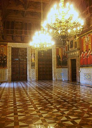 Archivo:Palau de la Generalitat, sala Nova