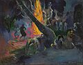 Paul Gauguin - Upa Upa (The Fire Dance) - Google Art Project