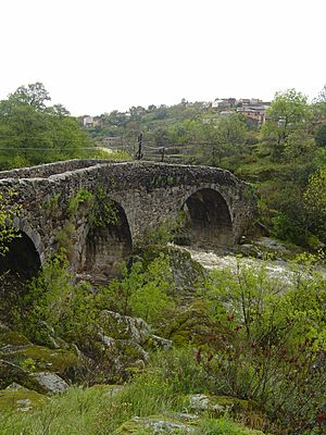 Archivo:Puente sobre el río Alagón, San Esteban de la Sierra