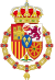 Royal Coat of Arms used by the supporters of the Claimants to the Spanish Throne (adopted c.1942) Golden Fleece Variant.svg