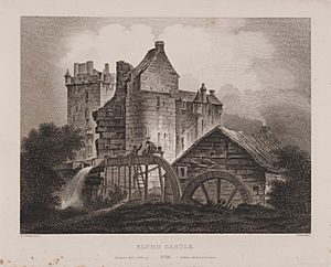 Archivo:Scotia Depicta - Elcho Castle -Plate-