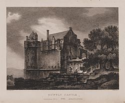 Archivo:Scotia Depicta - Huntly Castle -Plate-