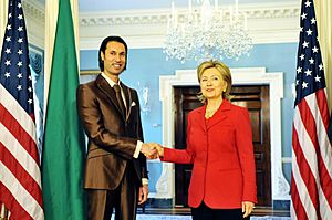 Archivo:Secretary Clinton Meets With Libyan National Security Advisor (3486896374)