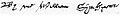 Shakspeare signature