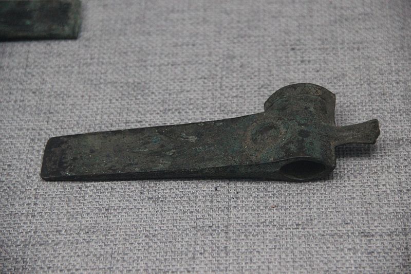 Shang Bronze Battle Axe