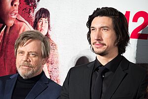 Archivo:Star Wars- The Last Jedi Japan Premiere Red Carpet- Mark Hamill & Adam Driver (27163956629)