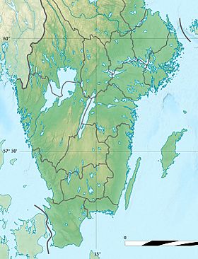 Lago Mälar ubicada en Suecia meridional