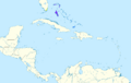 Tachycineta cyaneoviridis map