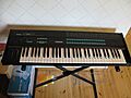 Yamaha DX7 (on stand)