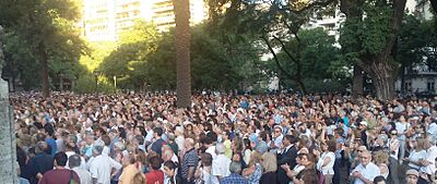 Archivo:2016 18 de enero velas por Nisman (10)