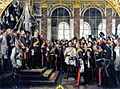 A v Werner - Kaiserproklamation am 18 Januar 1871 (3. Fassung 1885)