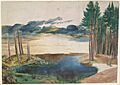 Albrecht Dürer - Der Weiher im Walde (ca. 1497)