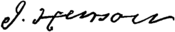Appletons' Henson Josiah signature.png