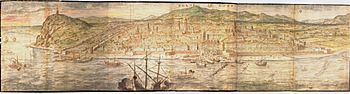Archivo:Barcelona el 1563, Anthonis van den Wyngaerde