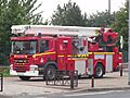 Bras Élévateur Articulé BEA 8 des pompiers de Paris sur châssis Scania