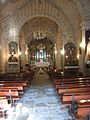 Cangas do Morrazo interior de la iglesia de san Andrés de Hío