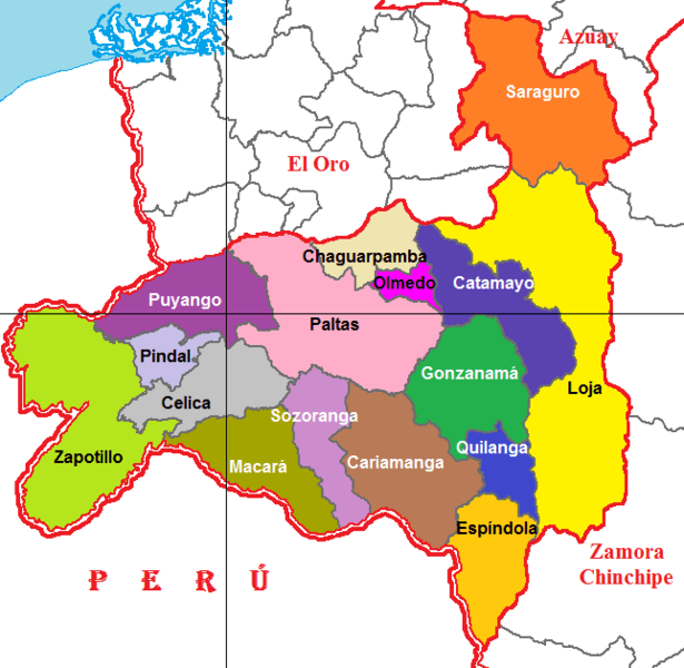Cantones de Loja