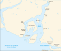 Carte baie Howe