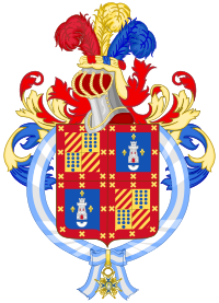 Coat of Arms of Leonidas Trujillo (Order of Charles III).svg
