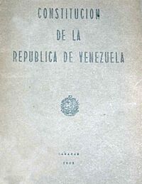 Archivo:Constitución de Venezuela de 1953